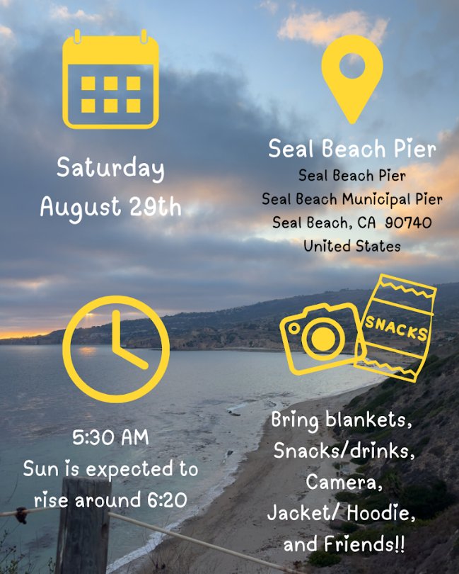 Senior Sunrise